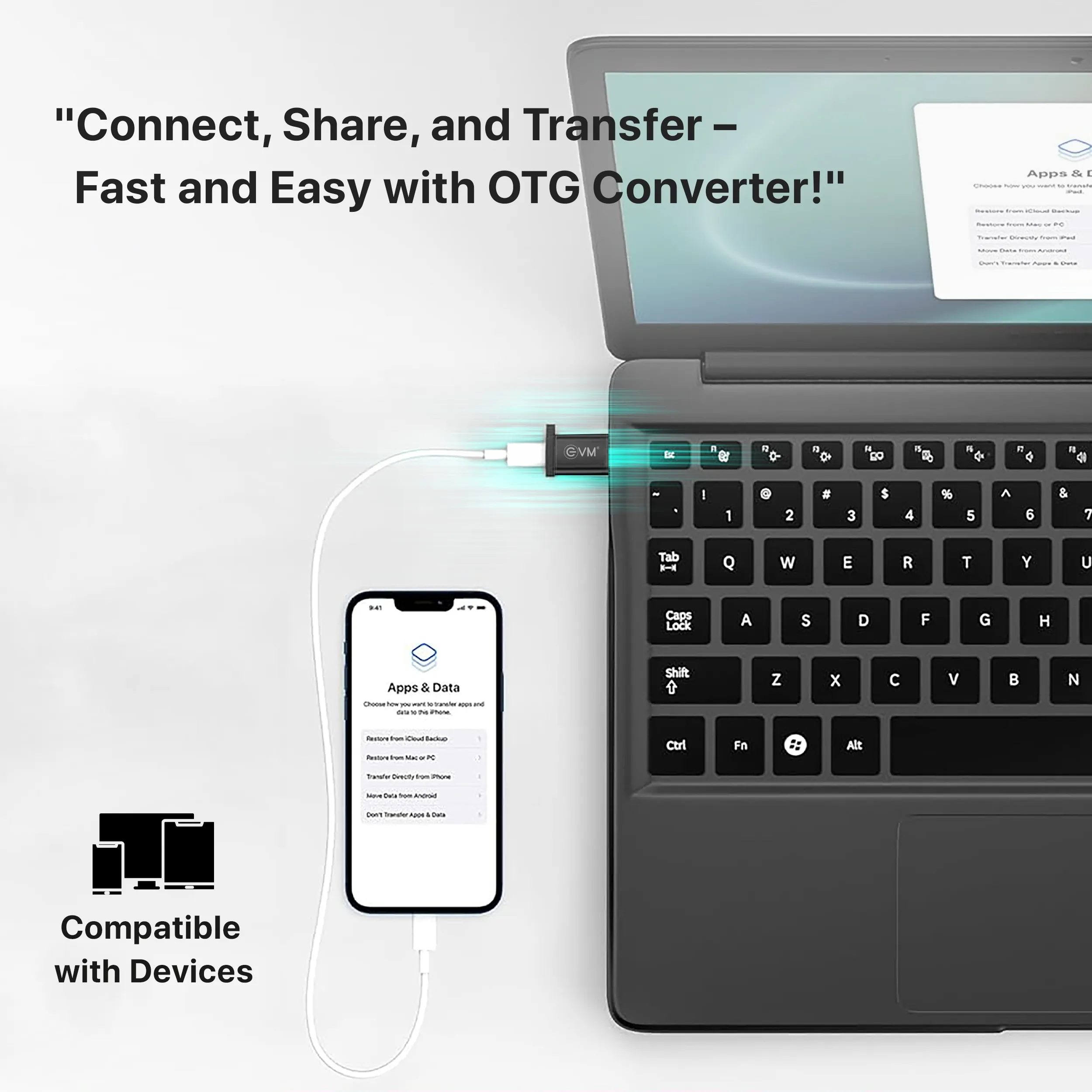 EVM Type-C to USB OTG Converter (USB 3.0) EVM-OTG-05 view 5